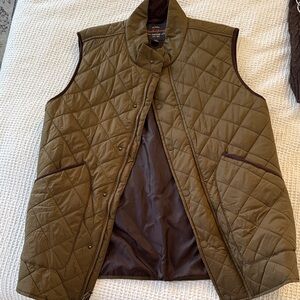 Weatherproof Men's Quilted Vest in Brown